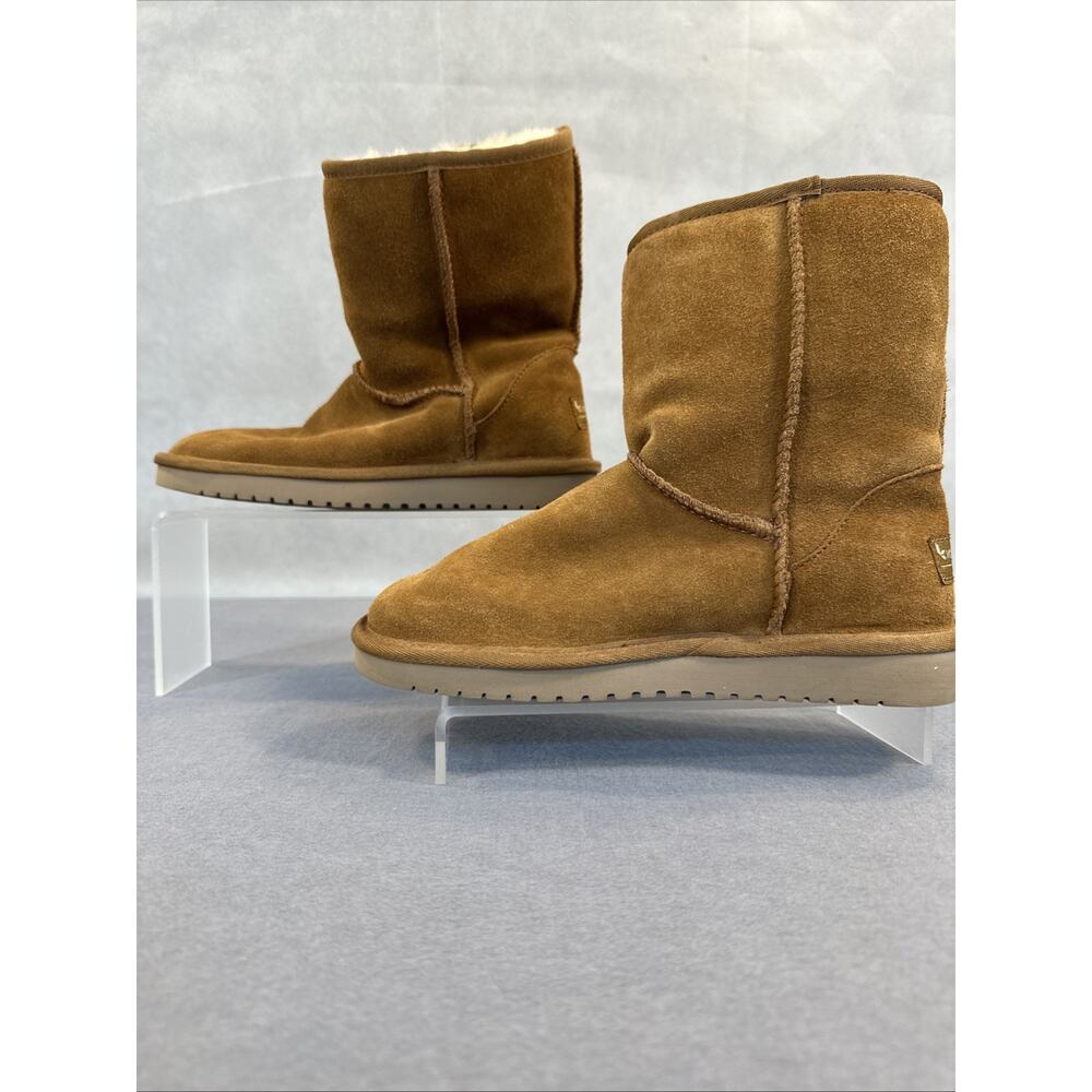 Kookaburra By UGG Women’s Tan Suede Pull-on Short Boot  Size 5